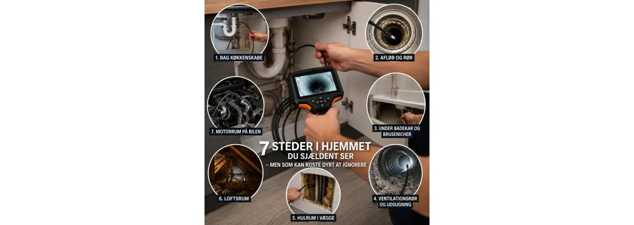 7 steder i hjemmet du sj�ldent ser � men som kan koste dyrt at ignorere