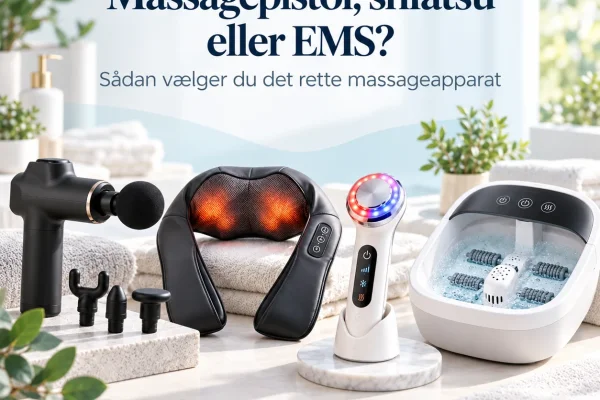 Massagepistol, shiatsu eller EMS? S�dan v�lger du det rette massageapparat