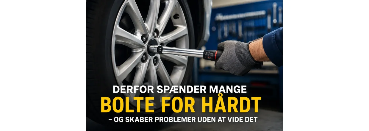 Derfor sp�nder mange bolte for h�rdt � og skaber problemer uden at vide det