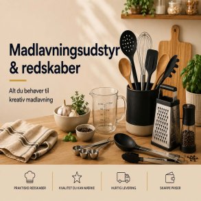Madlavningsudstyr & redskaber