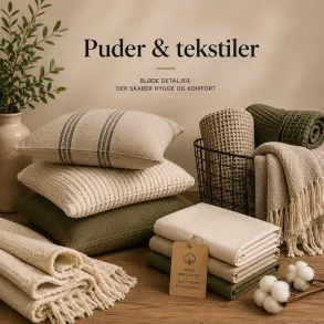 Puder & tekstiler