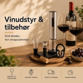Vinudstyr & tilbeh&oslash;r