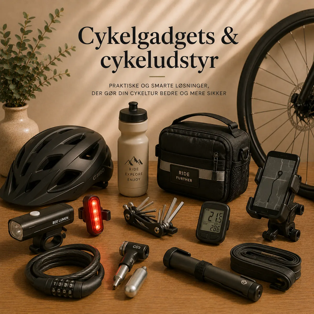 Cykelgadgets & cykeludstyr