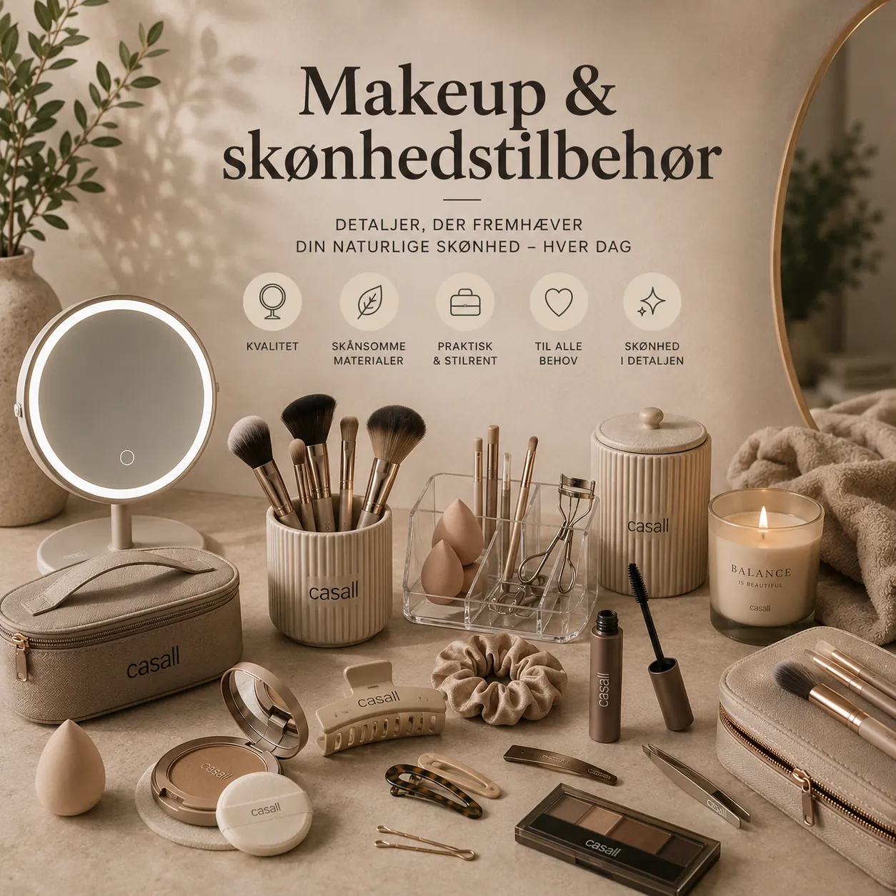 Makeup & sk&oslash;nhedstilbeh&oslash;r