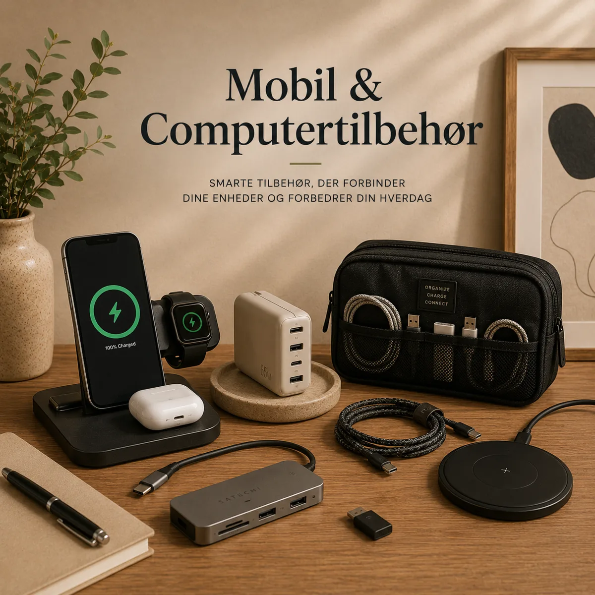Mobil & computer tilbeh&oslash;r