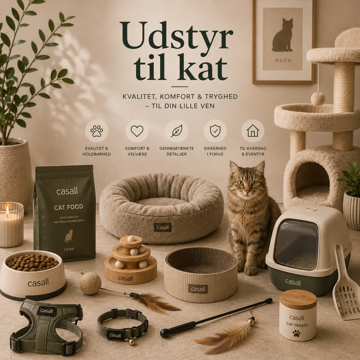 Udstyr til kat