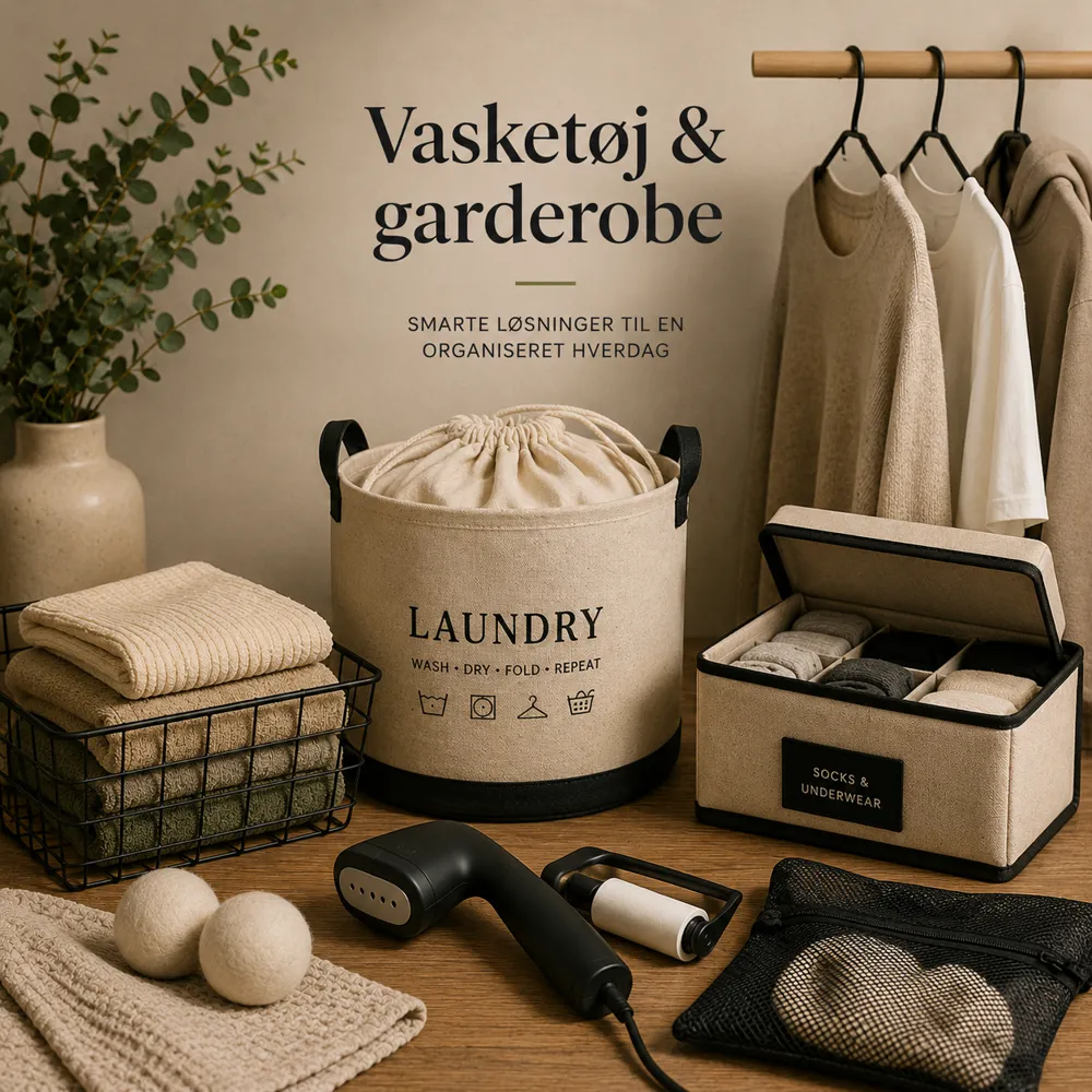 Vasket&oslash;j & garderobe