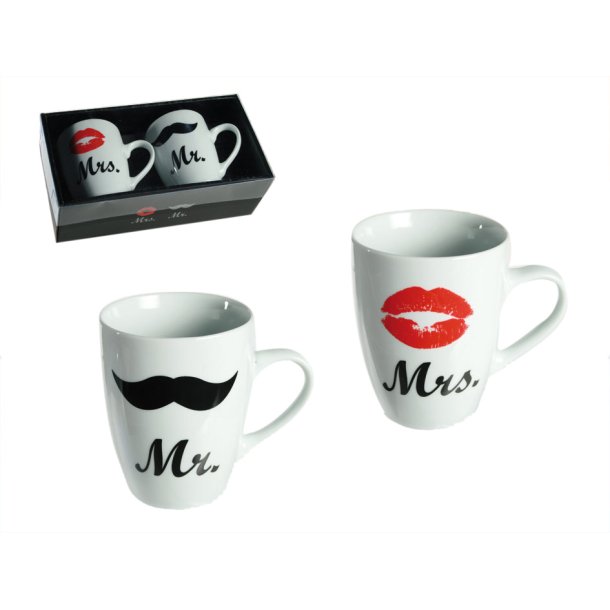 Mr. &amp; Mrs. Sjove kaffekrus 