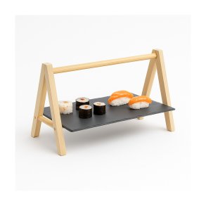 Skifferbakke med stafeli