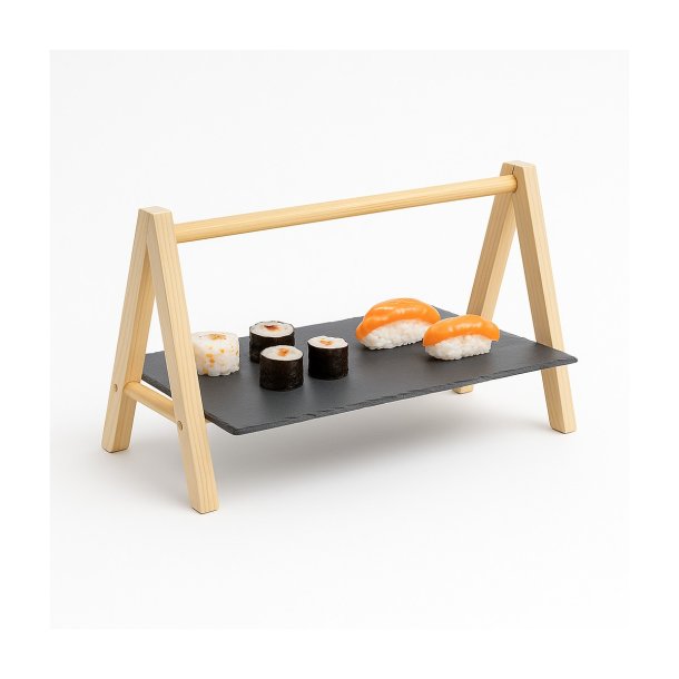 Skifferbakke med stafeli