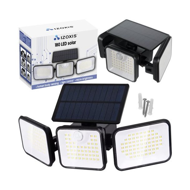 Udendrs solcellelampe