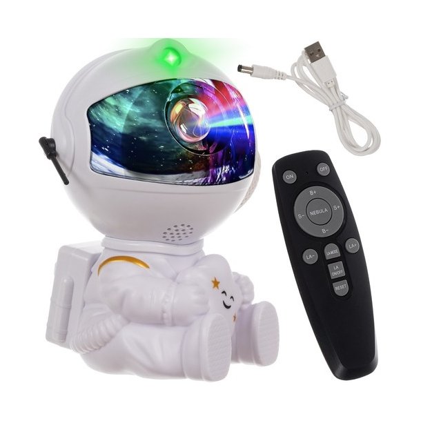 Astronaut lampe med stjerner