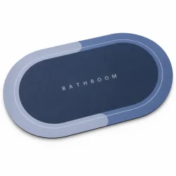 Badem�tte skridsikker hurtigtt�rrende design p� hvid baggrund