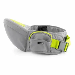 Ergonomisk b�resele med hofteb�lte og skridsikkert s�de p� hvid baggrund
