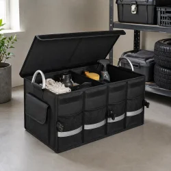 Bagagerums organizer til opbevaring af indk�b og udstyr