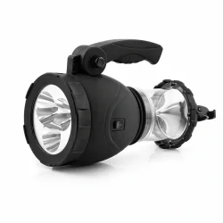 Campinglampe med lygte p� hvid baggrund til telt og udend�rs belysning