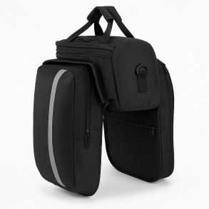 Stor cykeltaske til bagagebrer