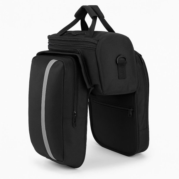 Stor cykeltaske til bagagebrer