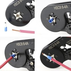 Kabelsko tang med endehylser