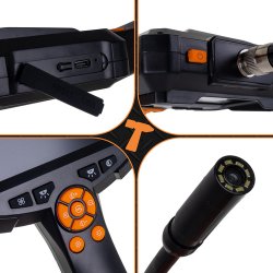 Inspektionskamera med sk�rm