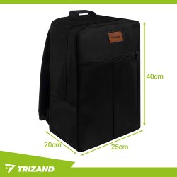 Rejserygs�k 40x25x20 cm � h�ndbagage rygs�k med trolley sleeve