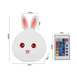 Natlampe til brn - Kanin