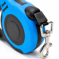 Detalje af flexline hund 5m med sikker bremse og ergonomisk h�ndtag