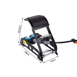 Fodpumpe med manometer