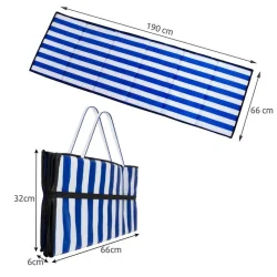 Foldbar strandm�tte