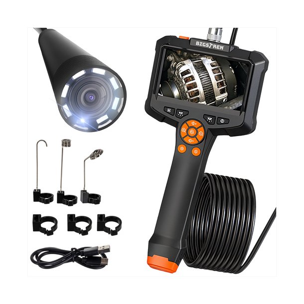 Inspektionskamera med sk�rm