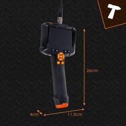 Inspektionskamera med sk�rm