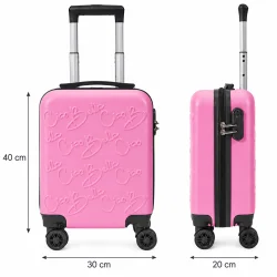 Kabinekuffert med m�l p� 40 cm i h�jden, 30 cm i bredden og 20 cm i dybden