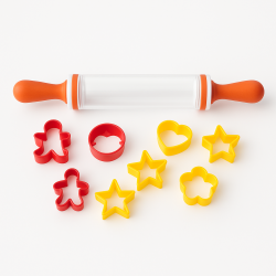 Kagerulle med smkageforme