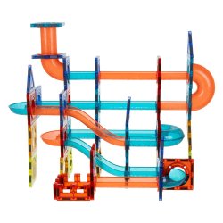 Magnetisk kuglebane med klodser