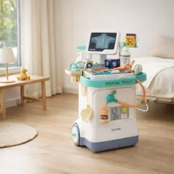 l�ges�t til b�rn opstillet p� b�rnev�relse