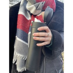 termo kaffekop i st�l 440 ml