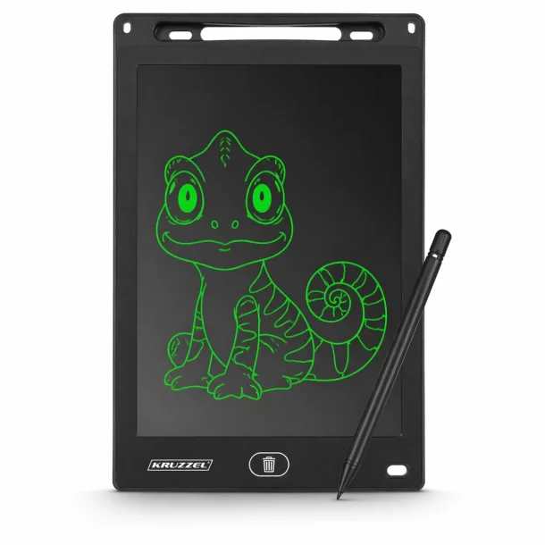 LCD tegnetablet 12" med pen og slet-knap til b�rn