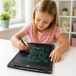 LCD tegnetablet 12" med pen og slet-knap til b�rn