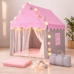 Legetelt i stof St�nger til stel LED lysk�de Samledele