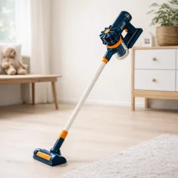 Leget�js st�vsuger med realistisk sug og lyd i moderne hjemmemilj�