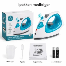 Leget�js strygejern med lys og lyd til b�rn med tilbeh�r i pakken