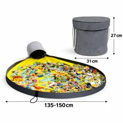 leget�jsm�tte med opbevaring og sn�re dimensionsgrafik med m�l