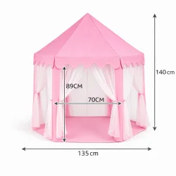 Lyser�dt legetelt med m�l og dimensioner vist grafisk