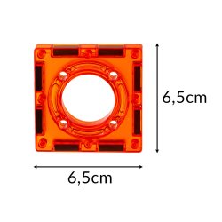 Magnetisk kuglebane med klodser