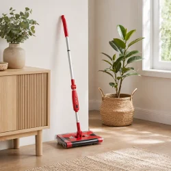 manuel fejemaskine til hjemmet med roterende b�rster i moderne hjemmemilj�