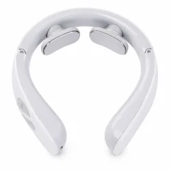 nakke massager med varme og justerbar intensitet p� hvid baggrund