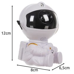 Astronaut lampe med stjerner