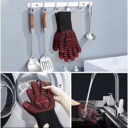 Varmebestandige grillhandsker