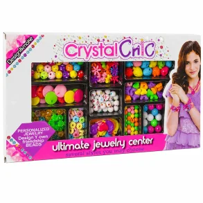 Perler til smykker b�rn i farverigt DIY smykkes�t med 11 typer perler til armb�nd og halsk�der