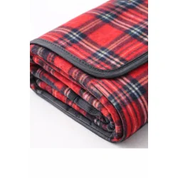 Picnic t�ppe vandt�t 150x200 cm med isolering detalje af materiale og kant